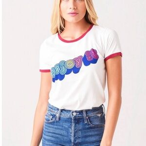 MOTHER Itty Bitty Goodie Ringer Tee